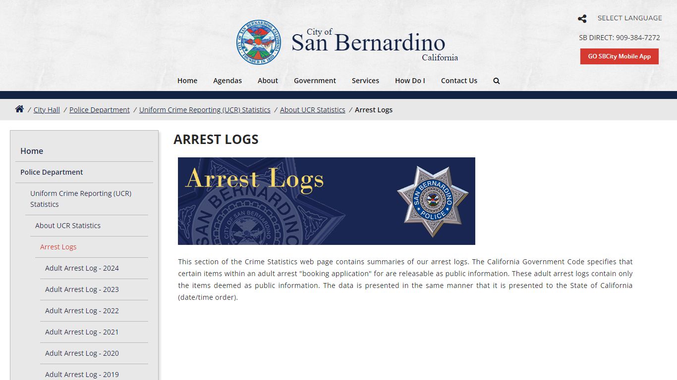 Corrections / Jails – San Bernardino County Sheriff's Department